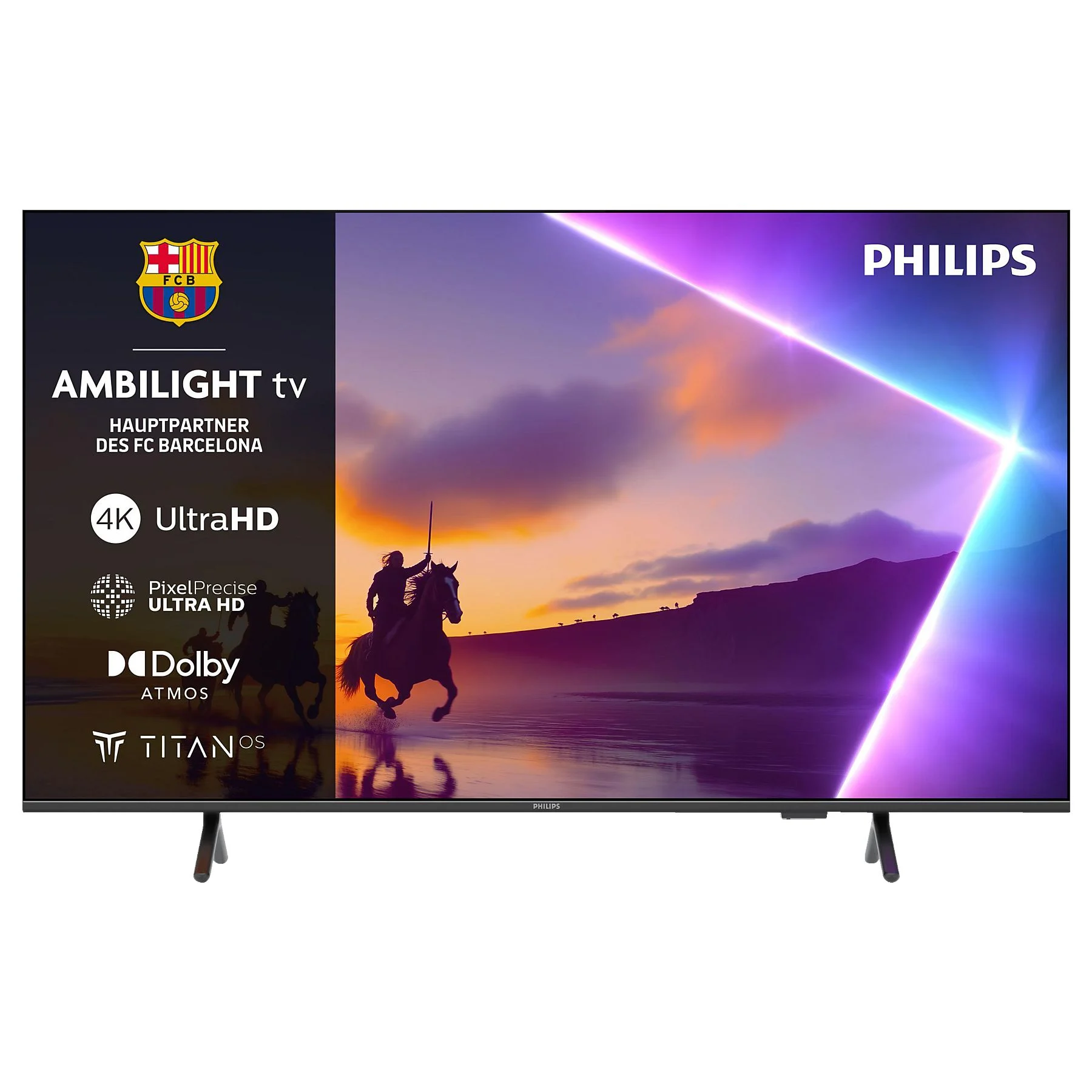 PHILIPS 55PUS8550/12 LED Ambilight TV (Flat, 55 Zoll / 139 cm, UHD 4K, SMART TV, Ambilight)