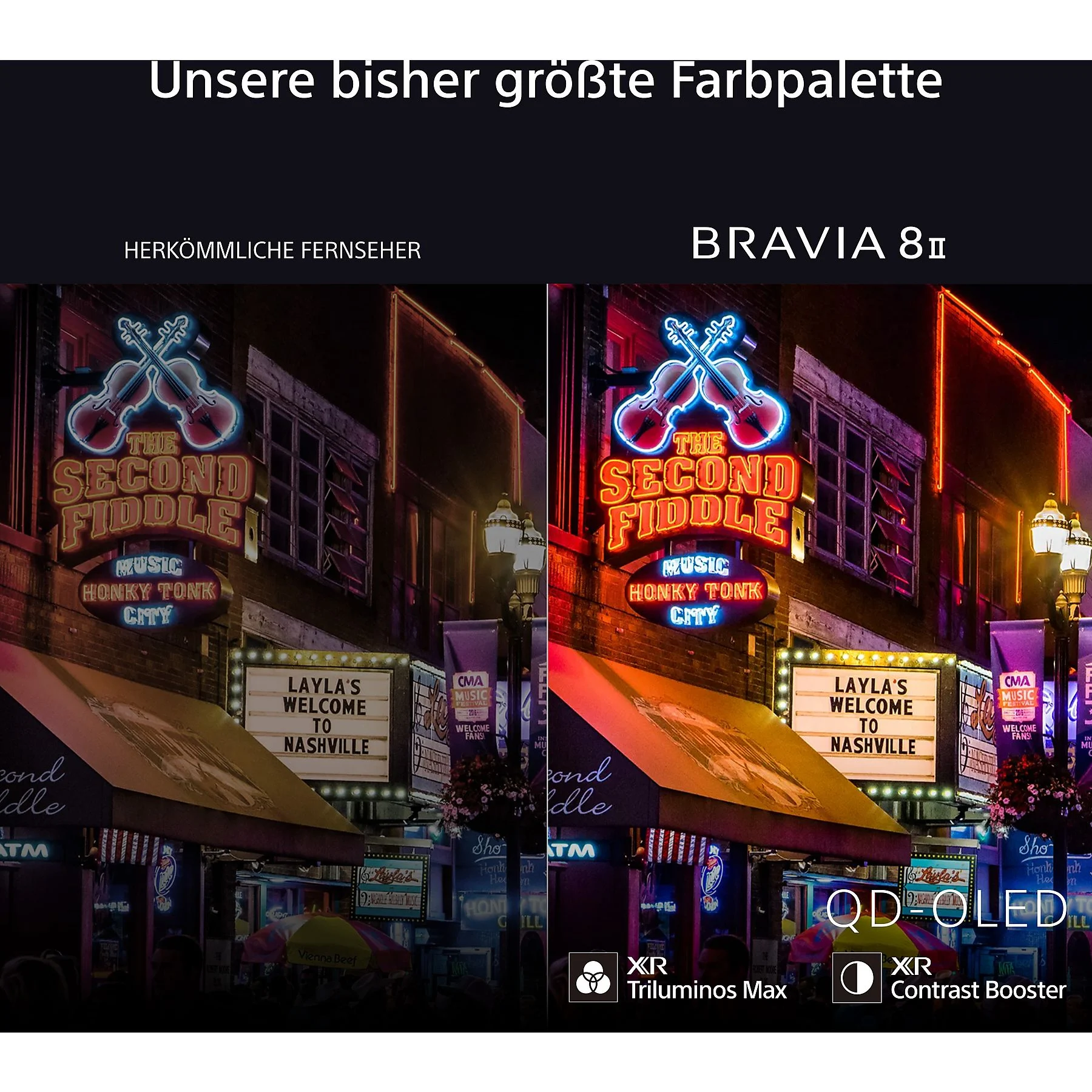 SONY BRAVIA 8 II K55XR8 OLED TV (55 Zoll / 139 cm, OLED 4K, SMART TV) – Bild 2