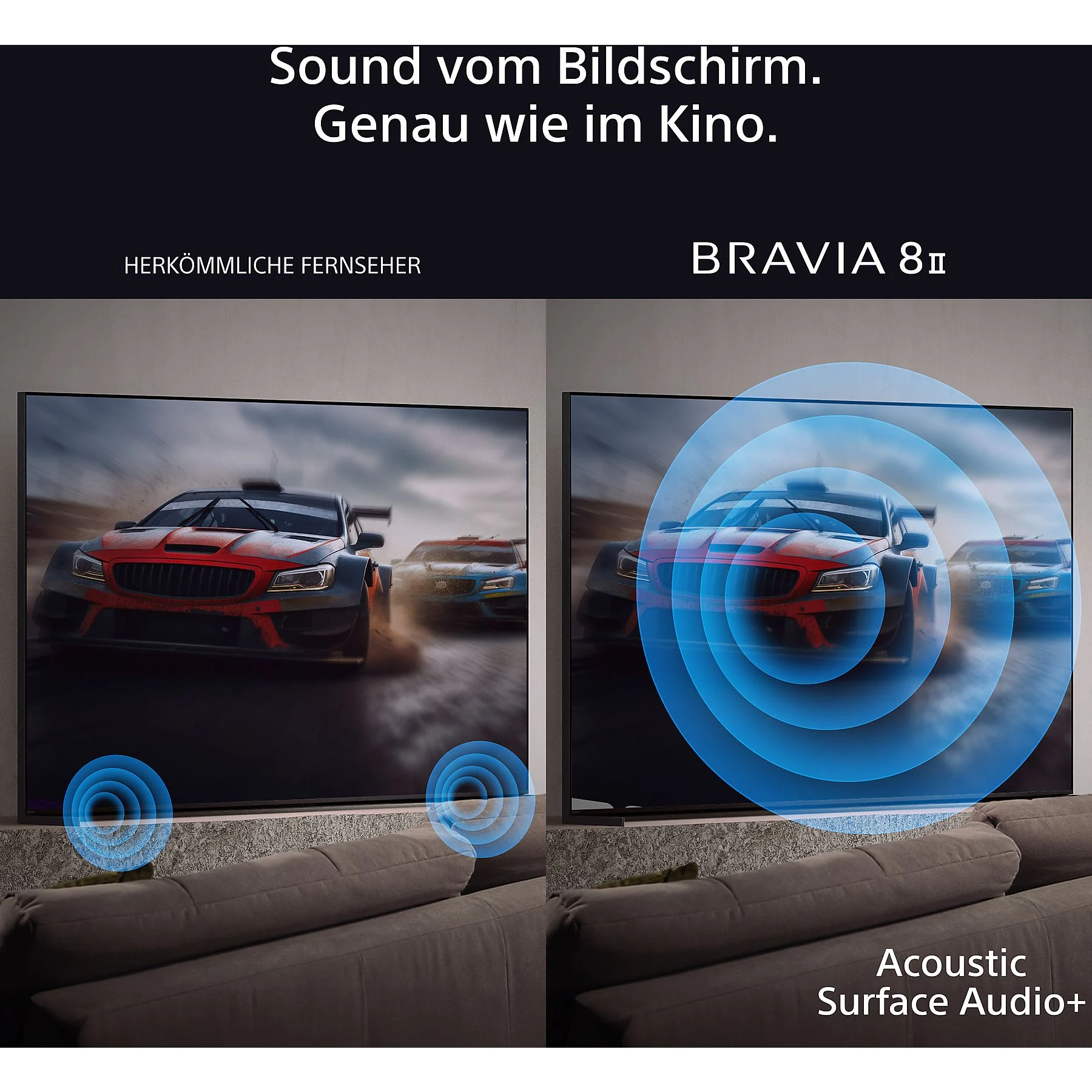 SONY BRAVIA 8 II K55XR8 OLED TV (55 Zoll / 139 cm, OLED 4K, SMART TV) – Bild 3