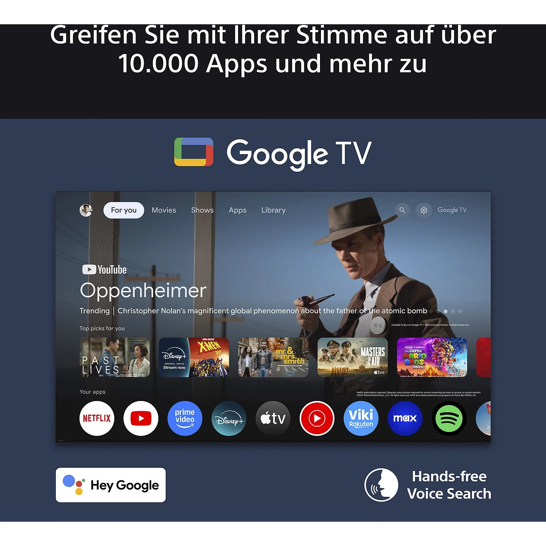 SONY BRAVIA 8 II K55XR8 OLED TV (55 Zoll / 139 cm, OLED 4K, SMART TV) – Bild 7