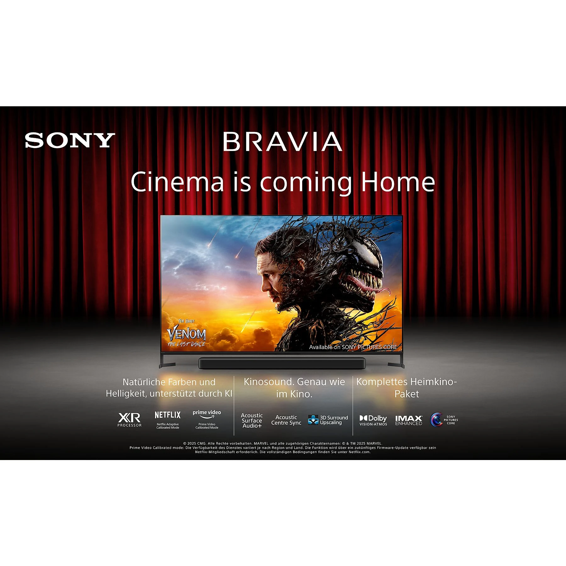 SONY BRAVIA 8 II K55XR8 OLED TV (55 Zoll / 139 cm, OLED 4K, SMART TV) – Bild 8