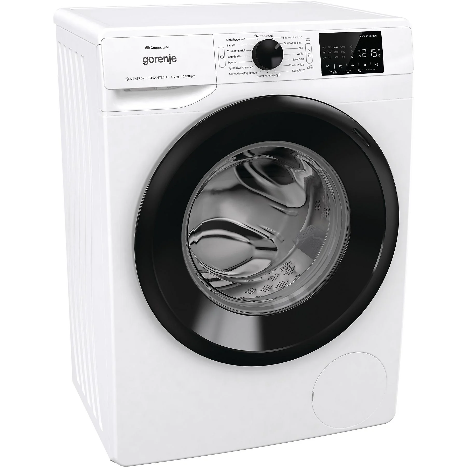 GORENJE WPNEI 74SA1TS Waschmaschine (7 kg, 1400 U/Min., A) – Bild 7