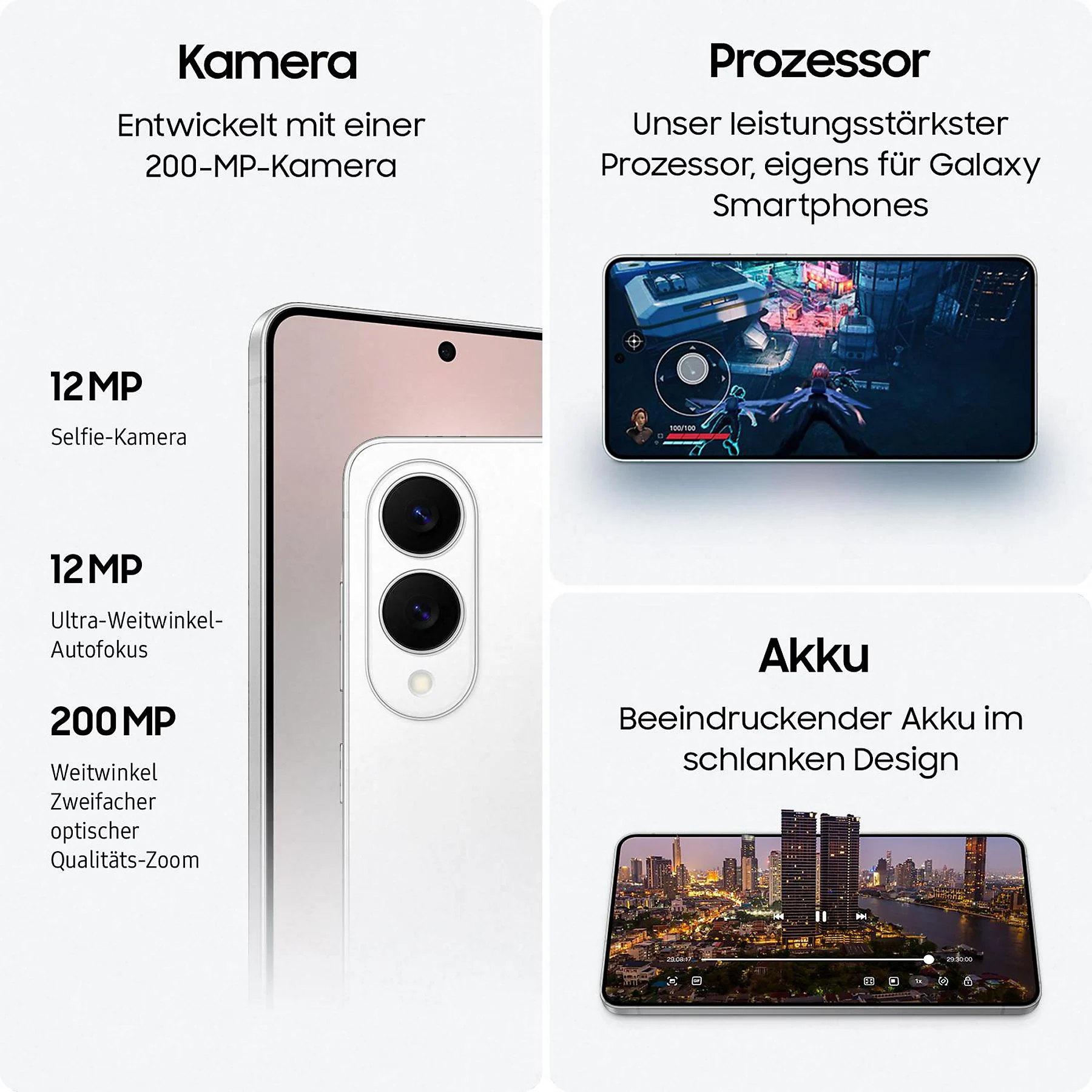 SAMSUNG Galaxy S25 Edge 256 GB Titanium Jetblack Dual SIM – Bild 5