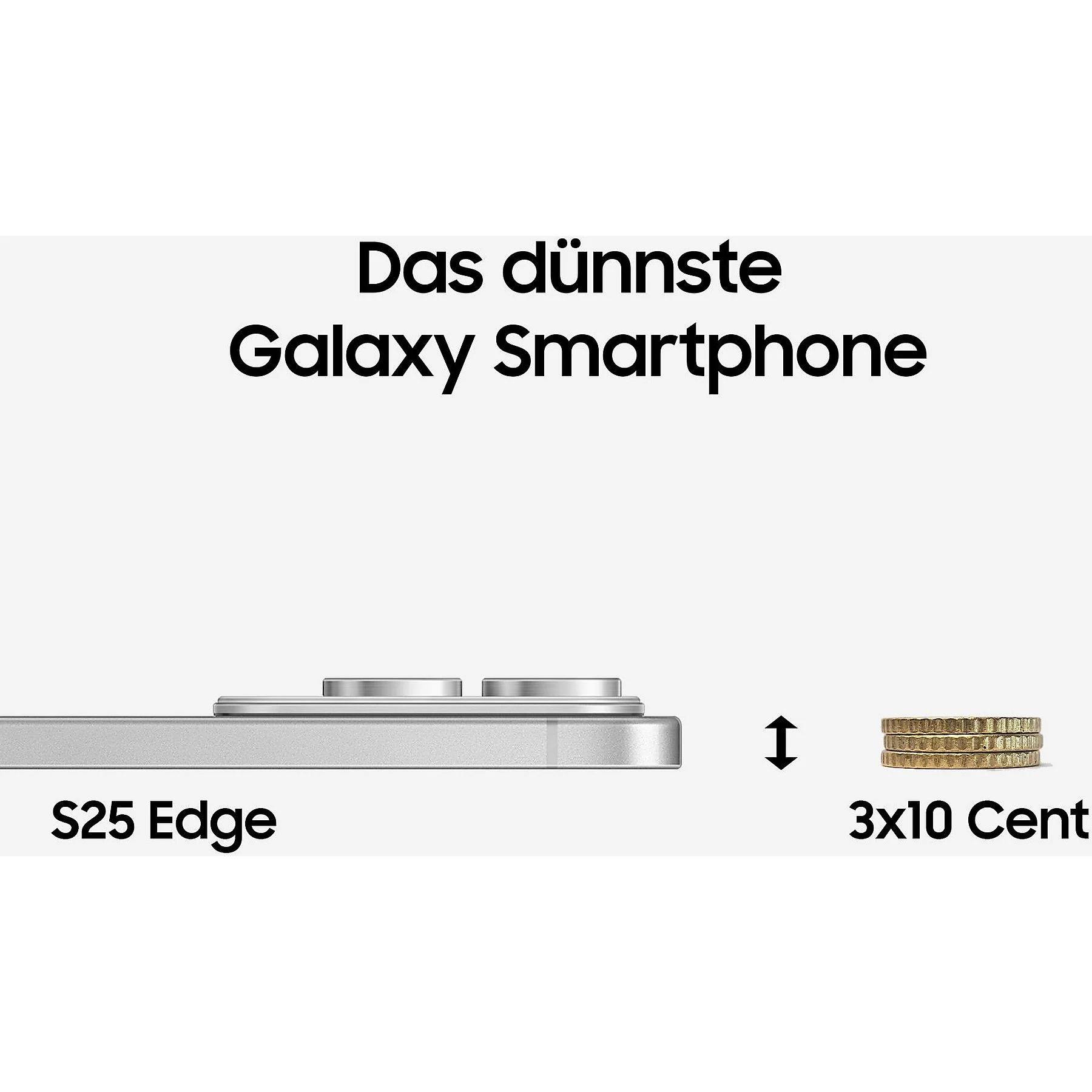 SAMSUNG Galaxy S25 Edge 256 GB Titanium Jetblack Dual SIM – Bild 8