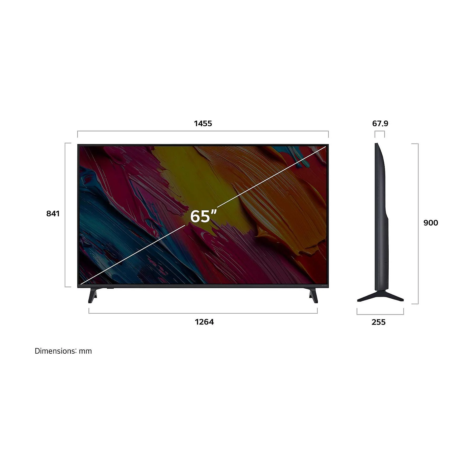 LG 65QNED70A6A LG QNED TV (Flat, 65 Zoll / 165 cm, UHD 4K, SMART TV) – Bild 4