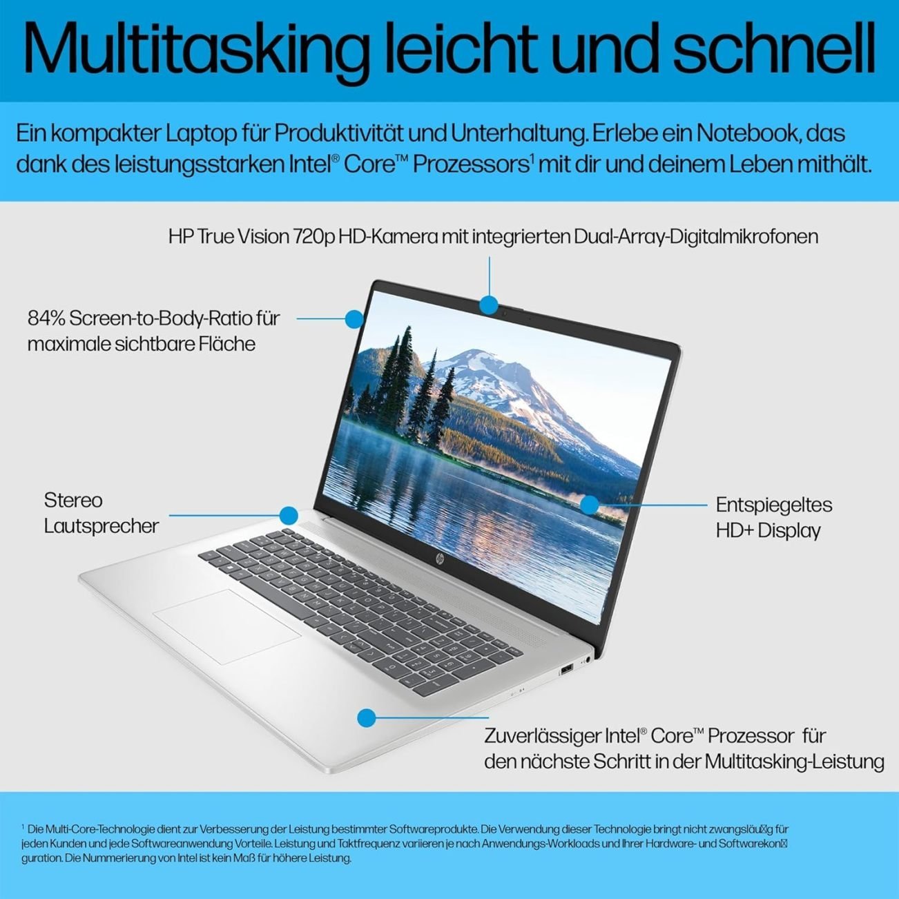 HP Laptop 17 mit Intel Core i7-1355U – Bild 8